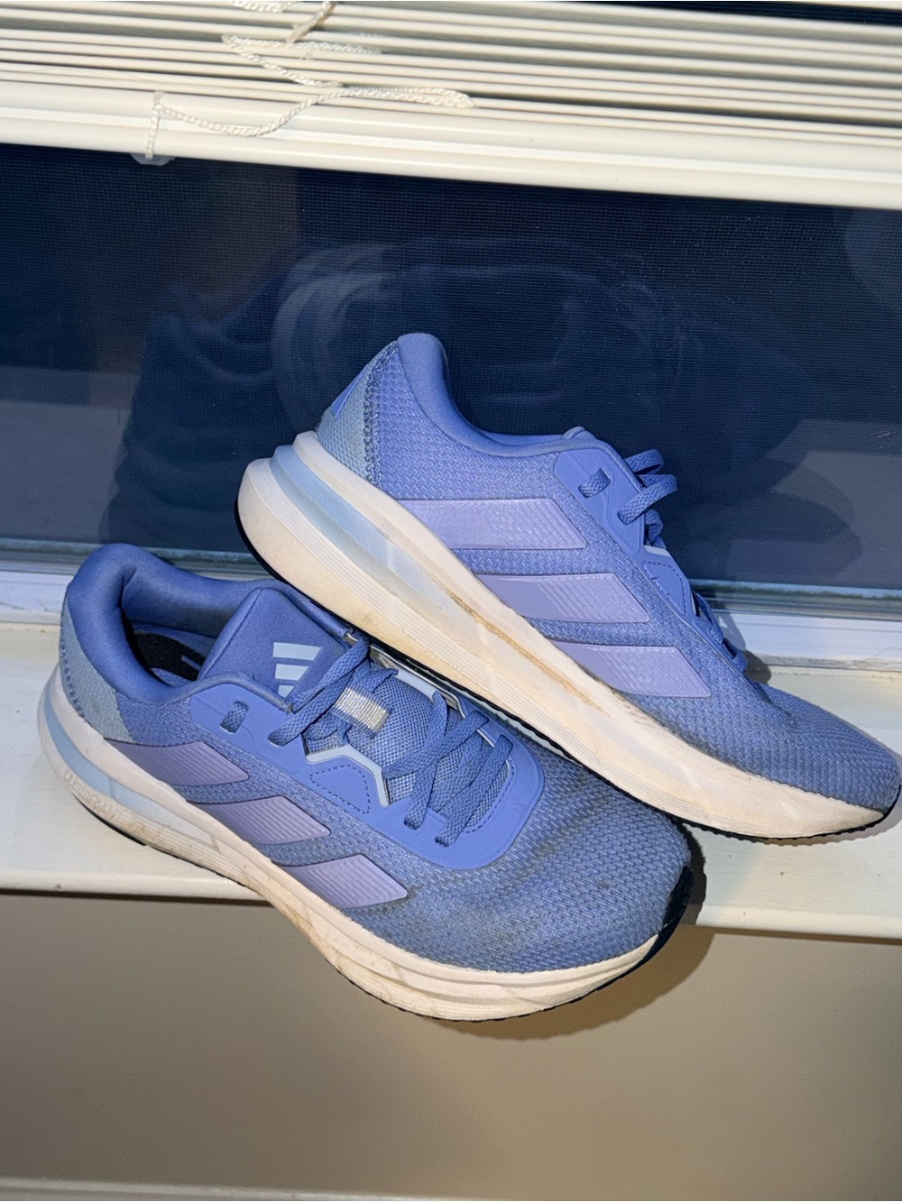 Adidas Galaxy 7 Women's Light Blue Running Shoes size 8